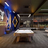 Không gian giải trí đỉnh cao với thiết kế quán bida Elephant 86 Billiards Club 